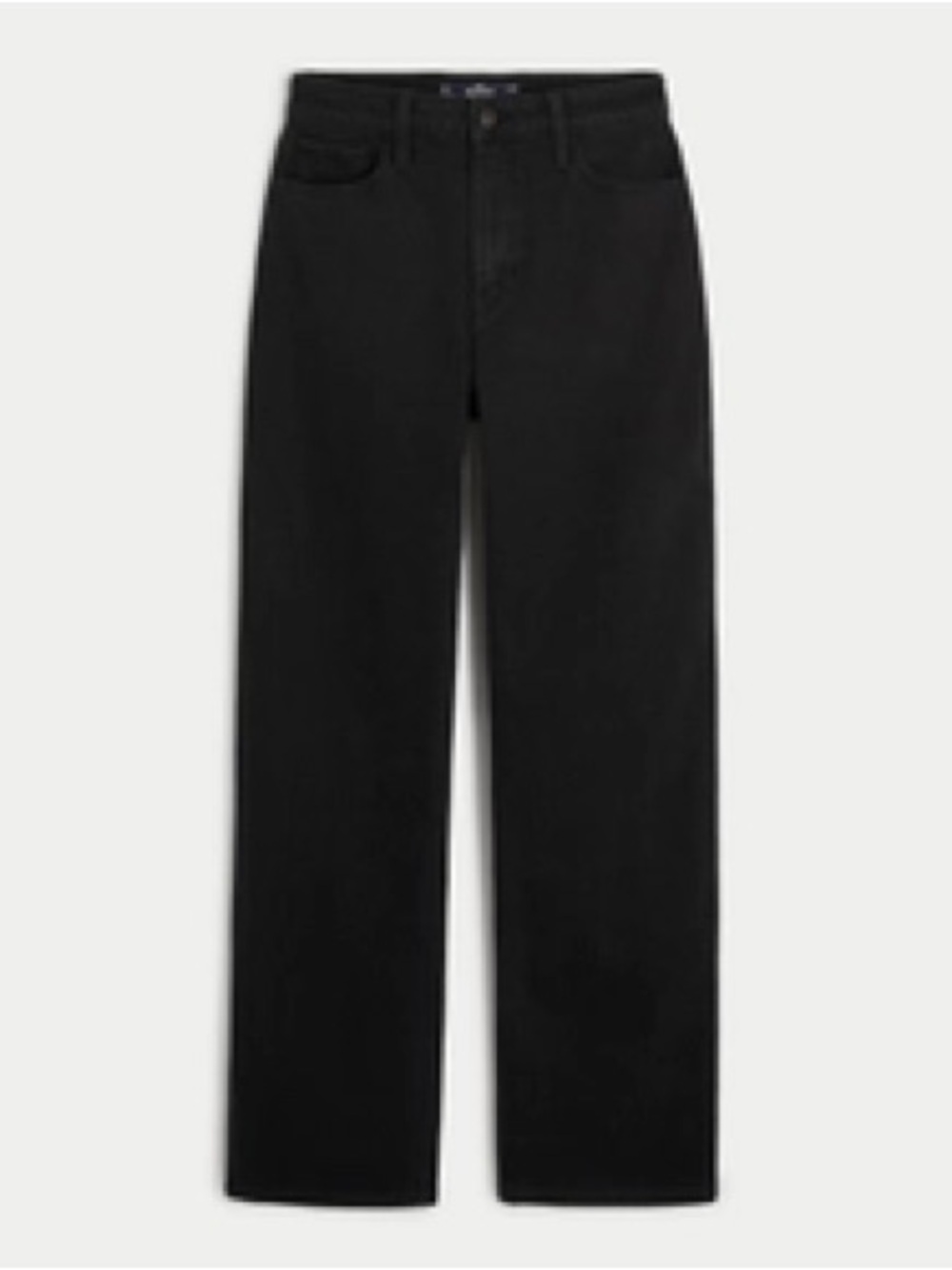 Hollister ultra high rise dad jeans dark black 25S